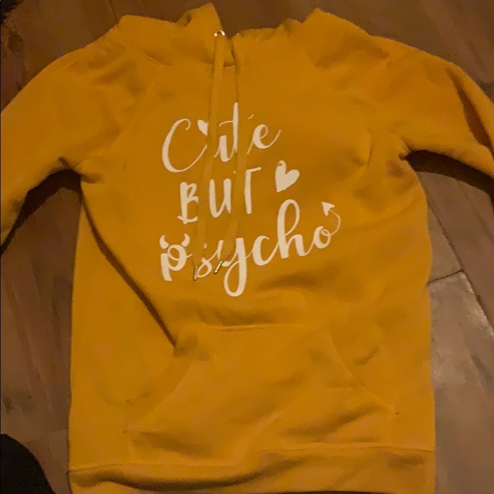 Yellow sweater